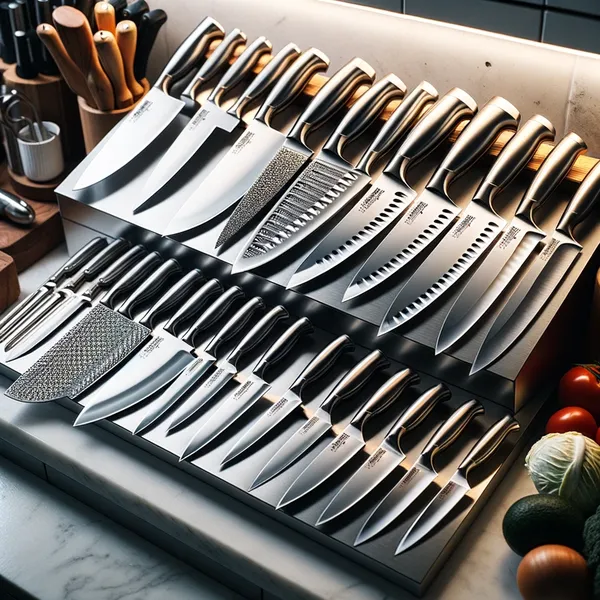 Cuchillos de calidad profesional para tu cocina. Precisión, durabilidad y diseño ergonómico para facilitar cada corte y elevar tus habilidades culinarias.