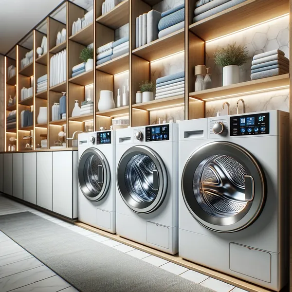 Lavadoras eficientes y de alto rendimiento para tu hogar. Descubre modelos que ahorran energía y ofrecen resultados impecables en cada lavado.